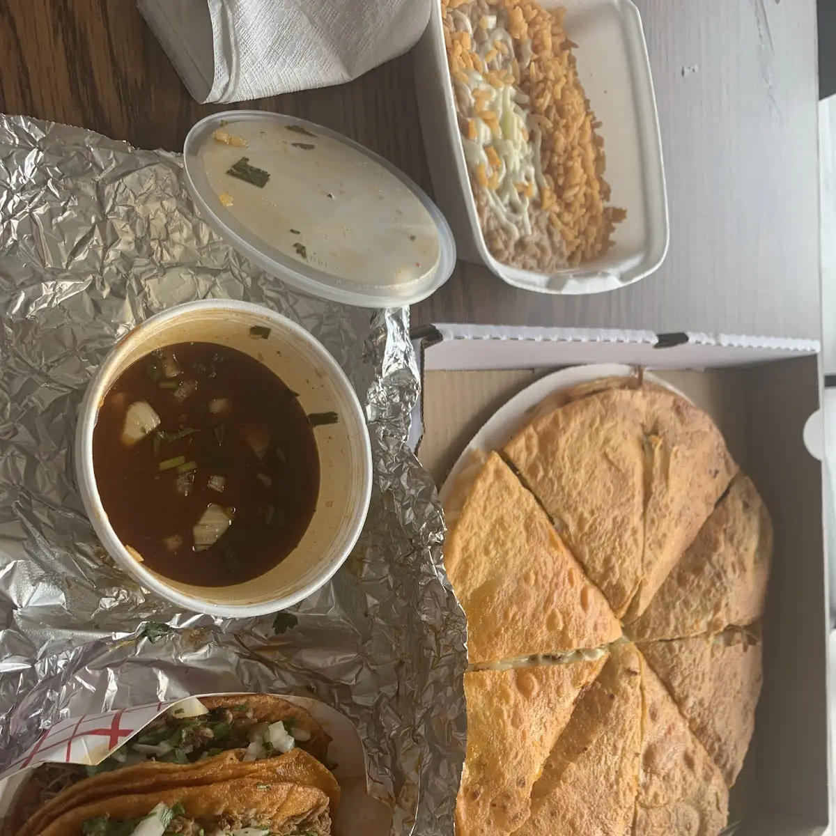 Karlas Quesadilla and Tacos