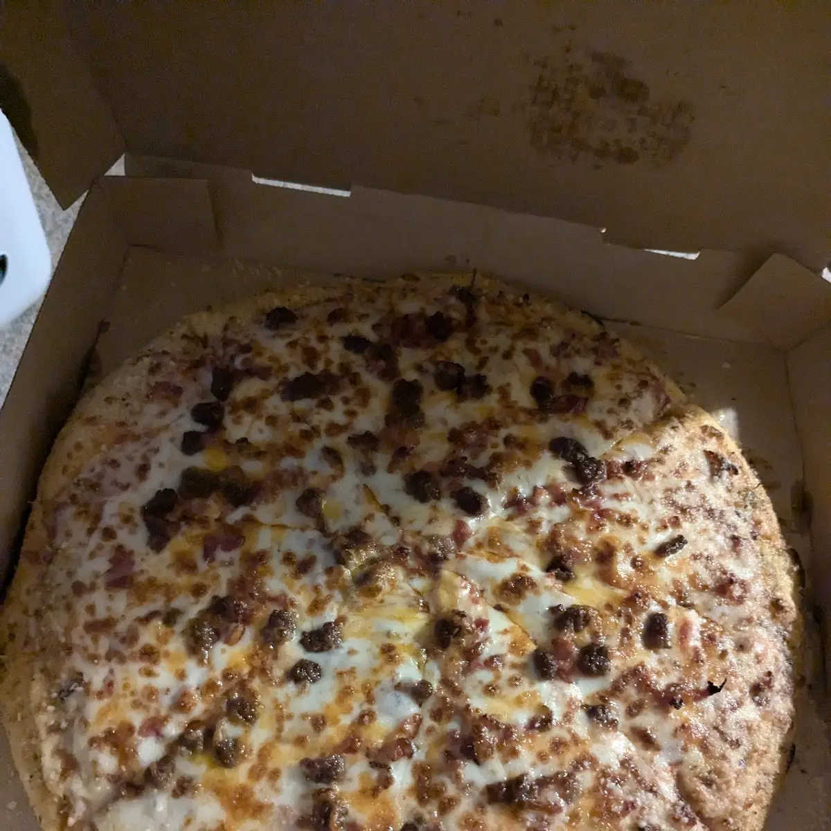 Bacon Cheeseburger Pizza
