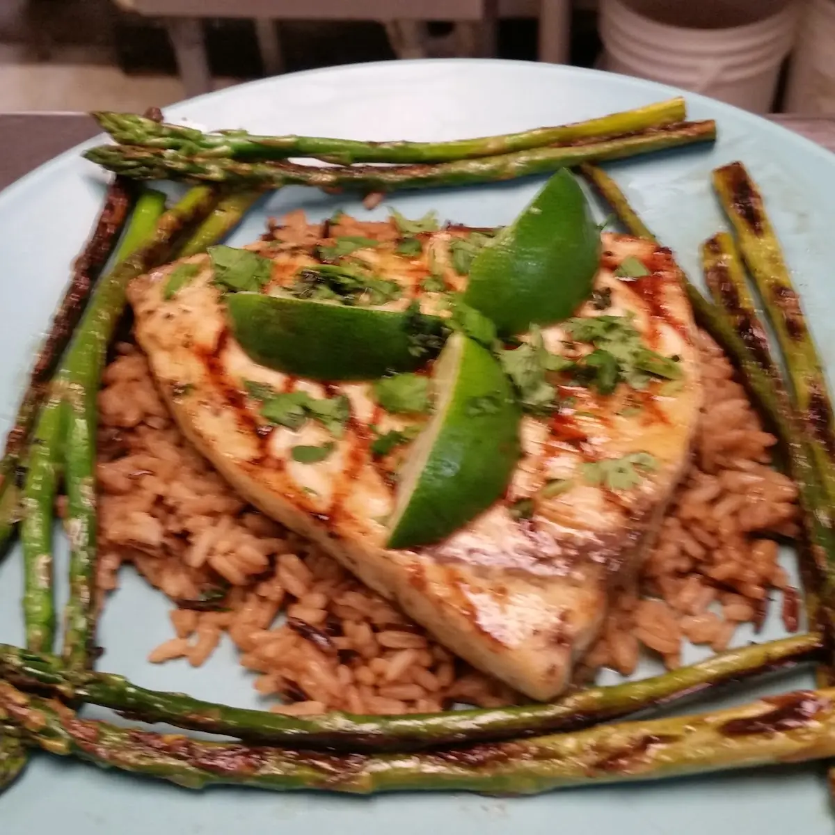 Cilantro Lime Swordfish