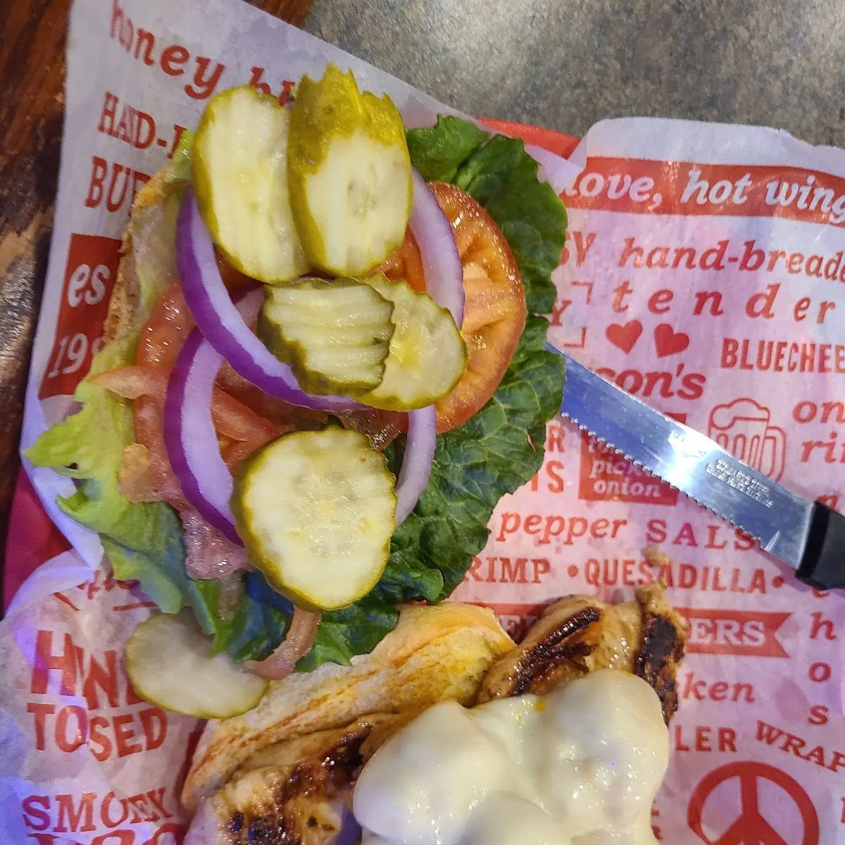 Grilled Chicken Sandwich