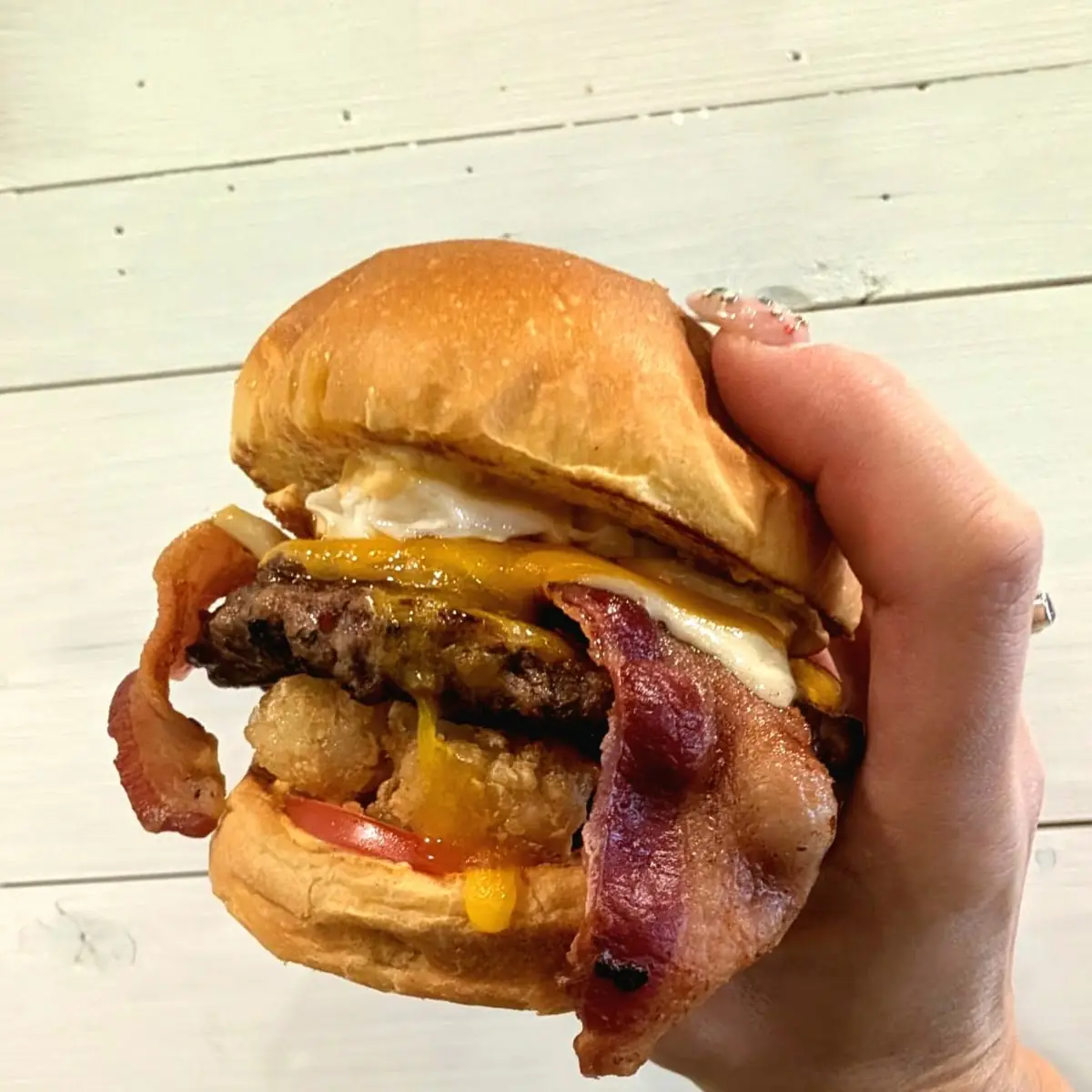 Maple Bacon Burger