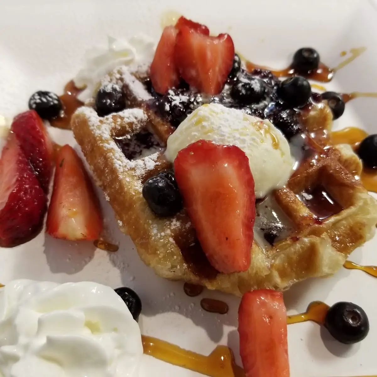 Mixed Berry Waffle
