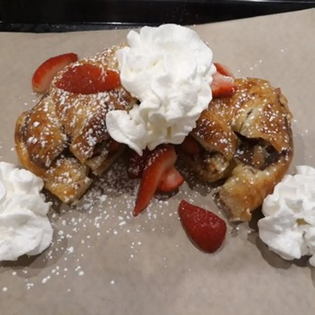 Strawberry Nutella Croissant