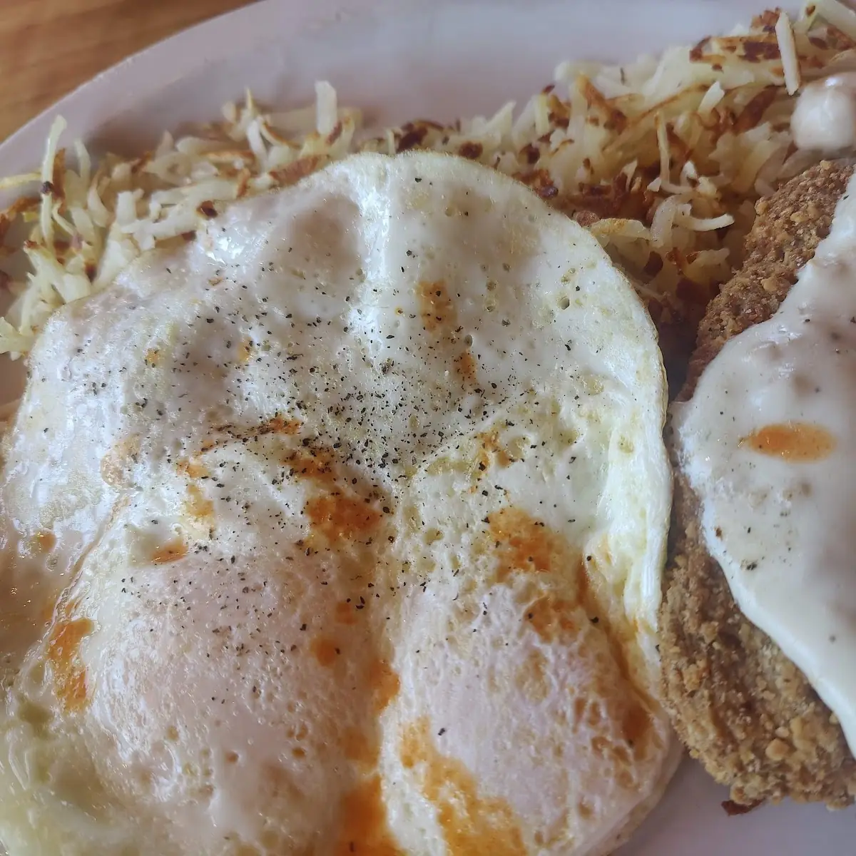 Chicken Fried Steak Breakfast