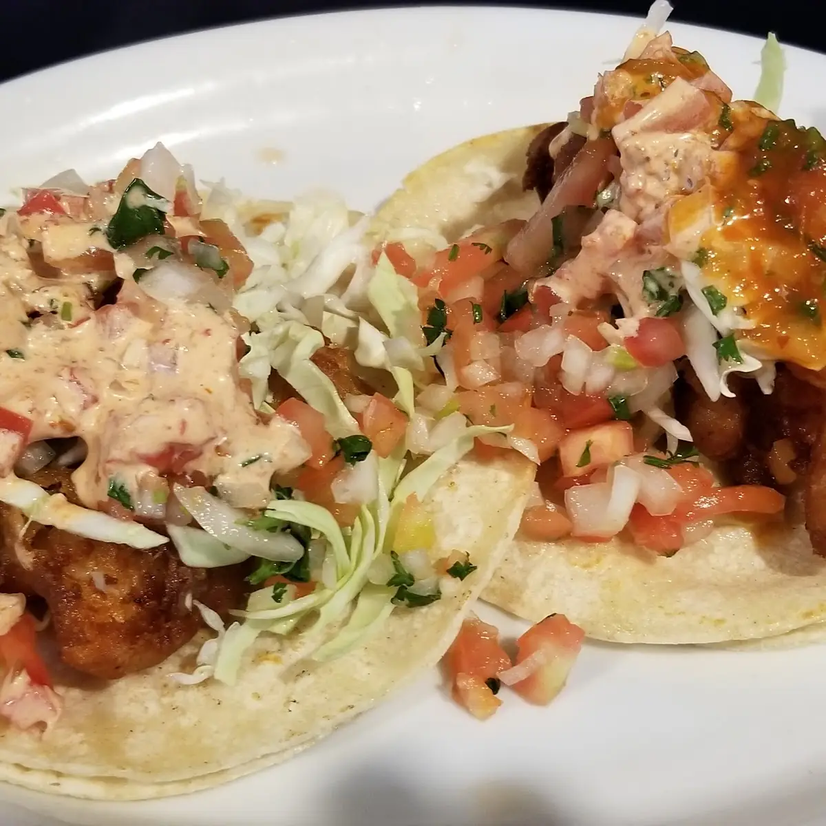 Shrimp Tacos De Camaron