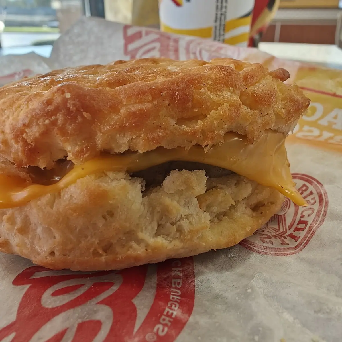 Sausage Biscuit with Cheese