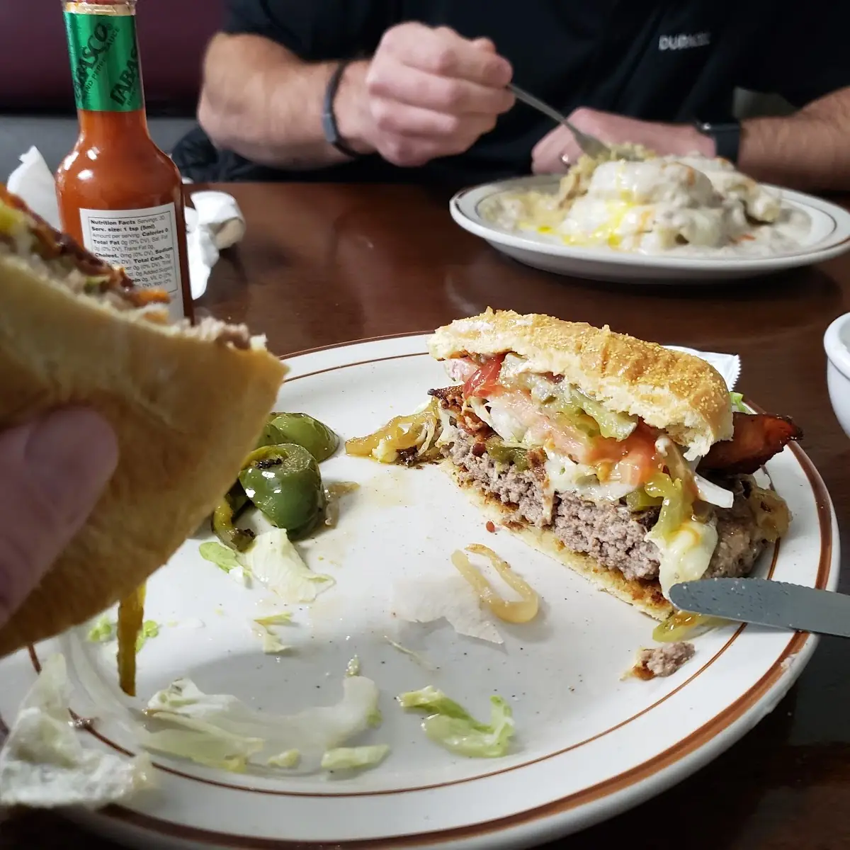 Comet Burger and Guetta on Second Plate