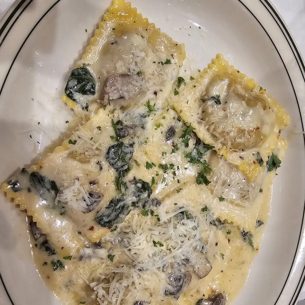 Wild Mushroom Ravioli