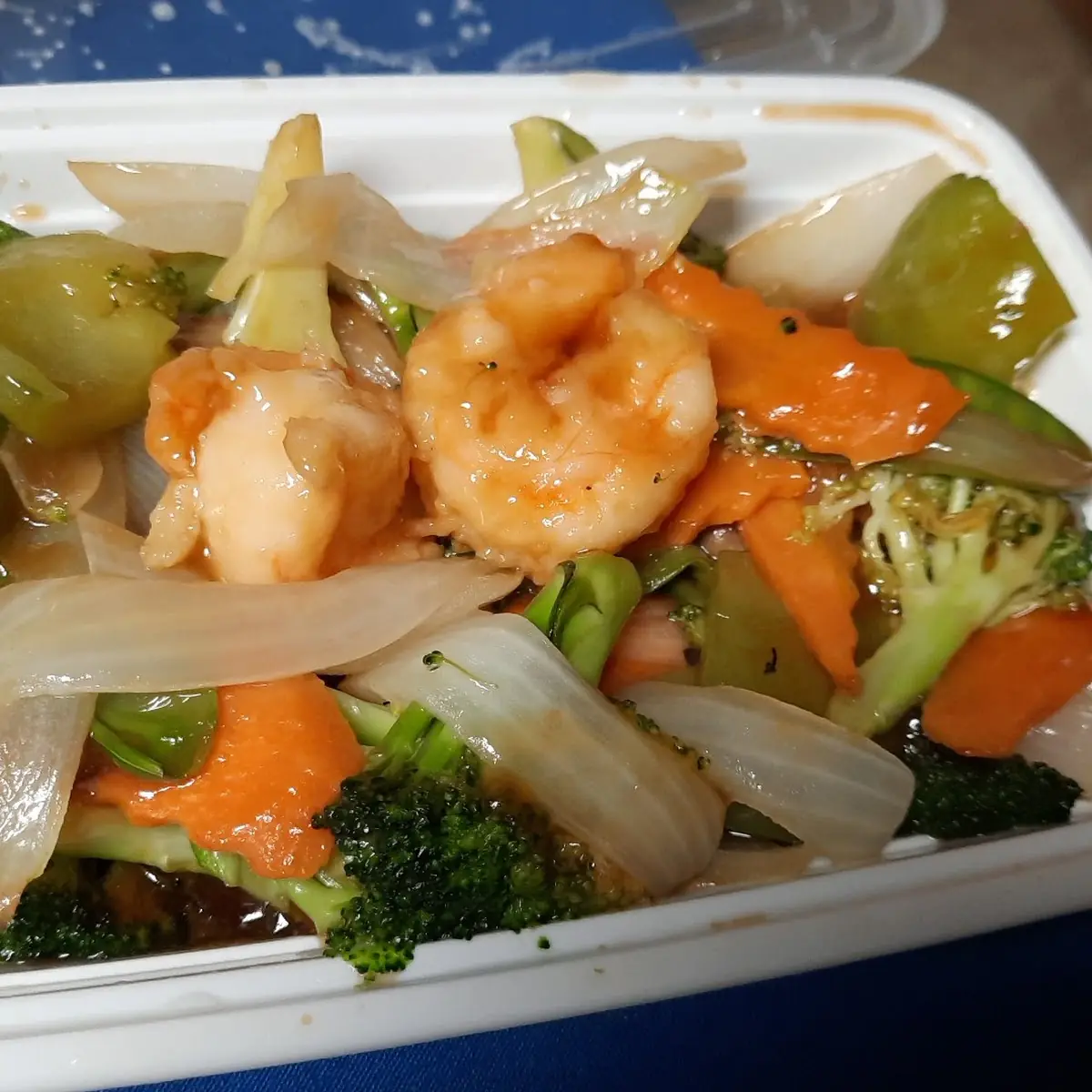 Shrimp with Mixed Vegetables
