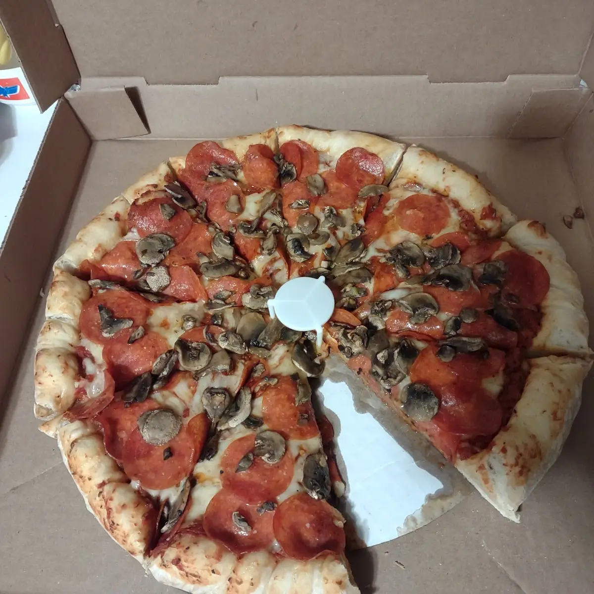 Pepperoni Mushroom Pizza