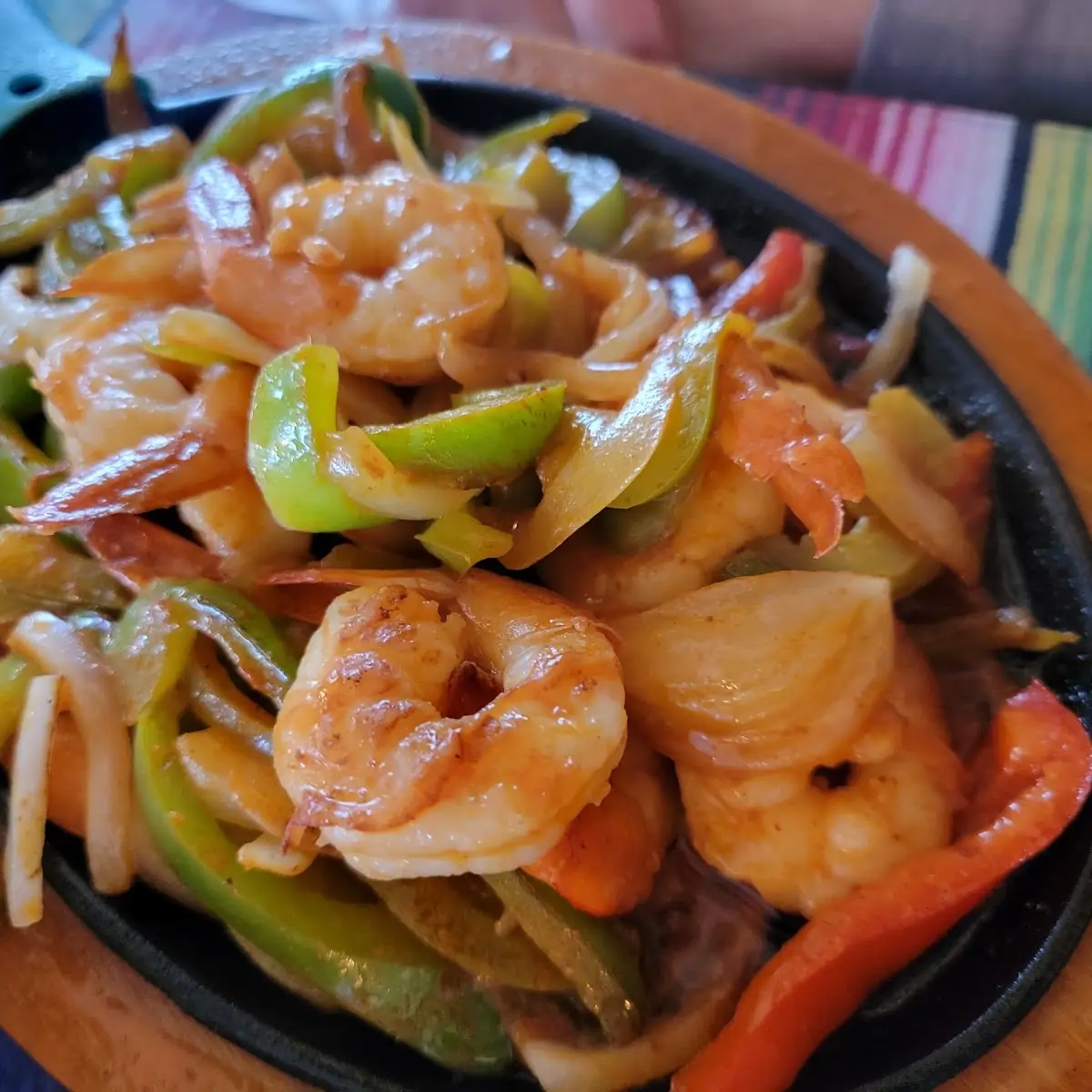 Shrimp Fajitas