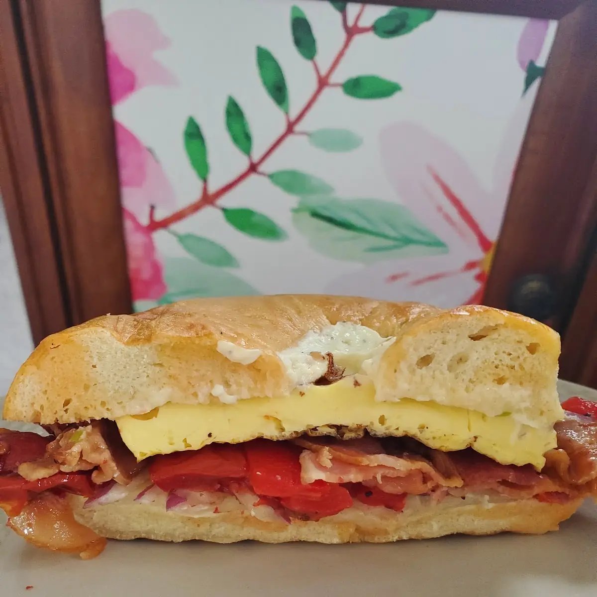 Bart's Journey Breakfast Sandwich