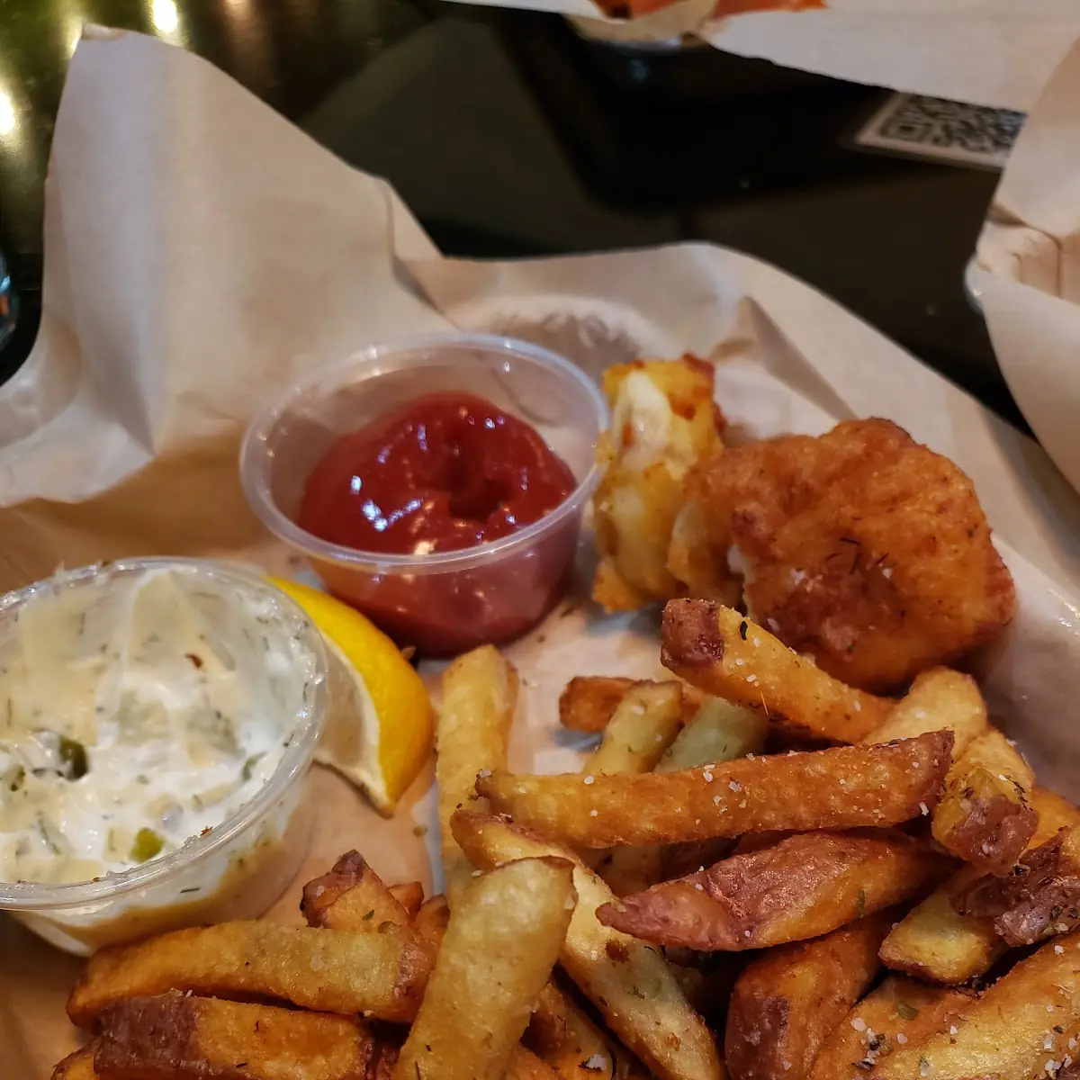 Fish and Chips Halfway Through It