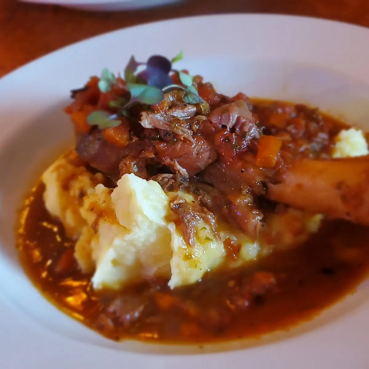 Greek Style Lamb Shank
