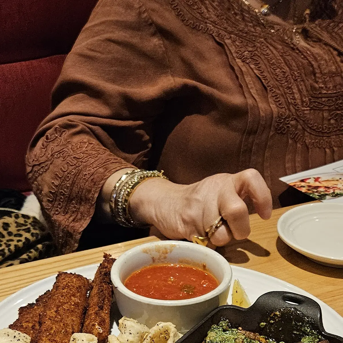 New Bread and Dipping Sauce Trio
