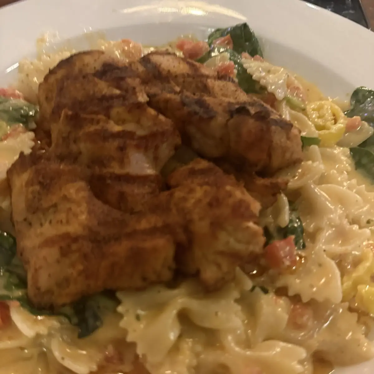 Blackened Chicken Pasta