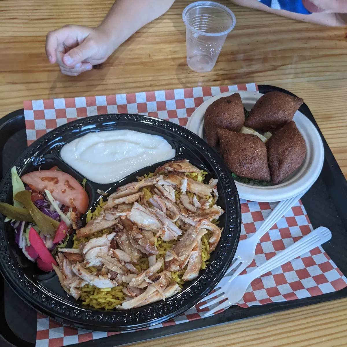 Chicken shawarma box