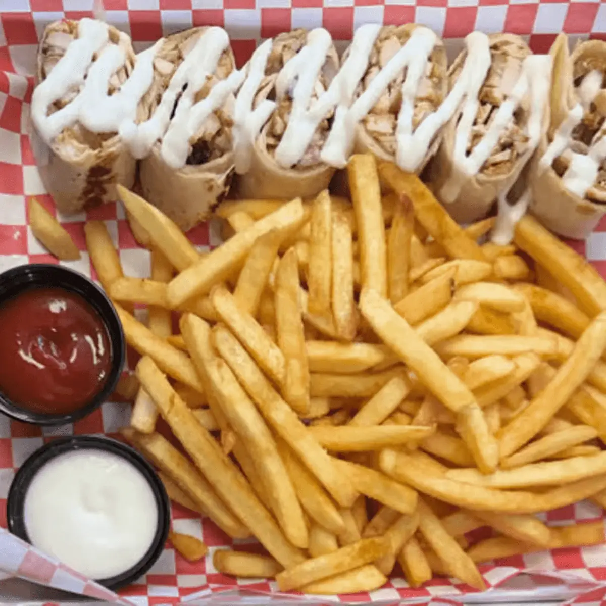 Chicken shawarma box