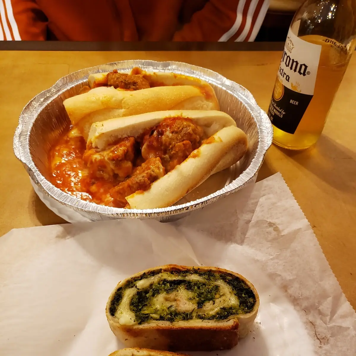 Meatball Sub & Broccoli Spinach Pinwheel