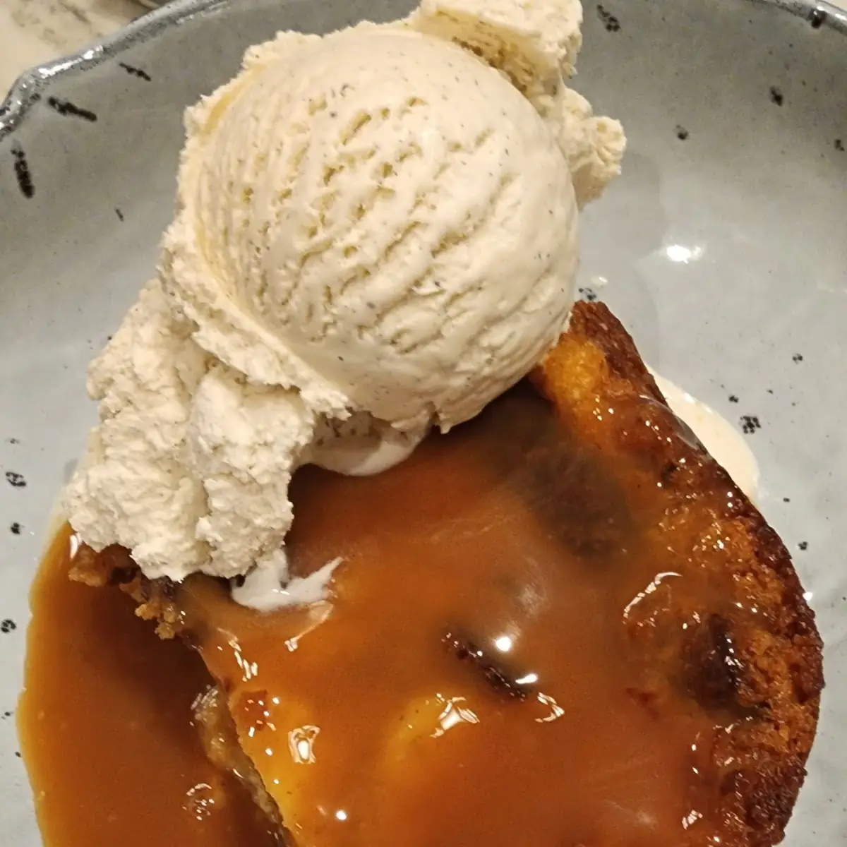 Bourbon Caramel Bread Pudding