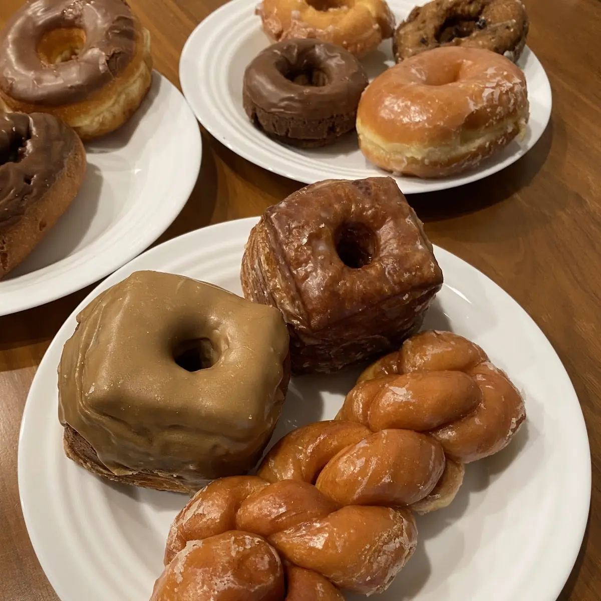 Assorted Dozen Donuts Raised Cake Devil's Food Blueberry Old Fashion