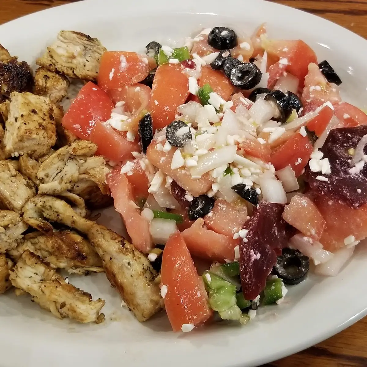 Grilled Tomatoes Onions