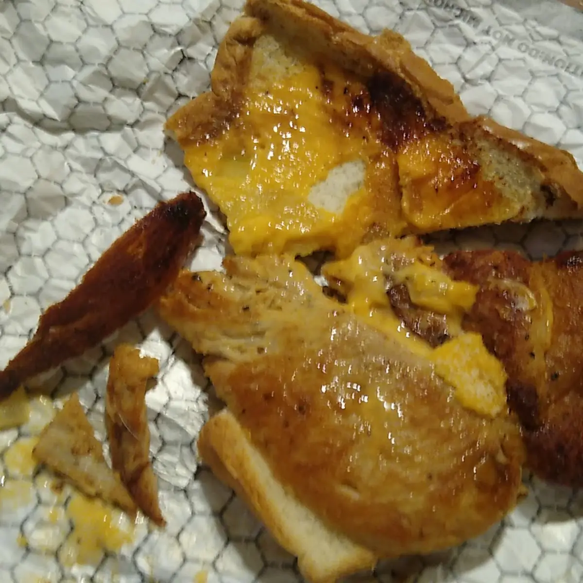 Burnt Chicken Melt