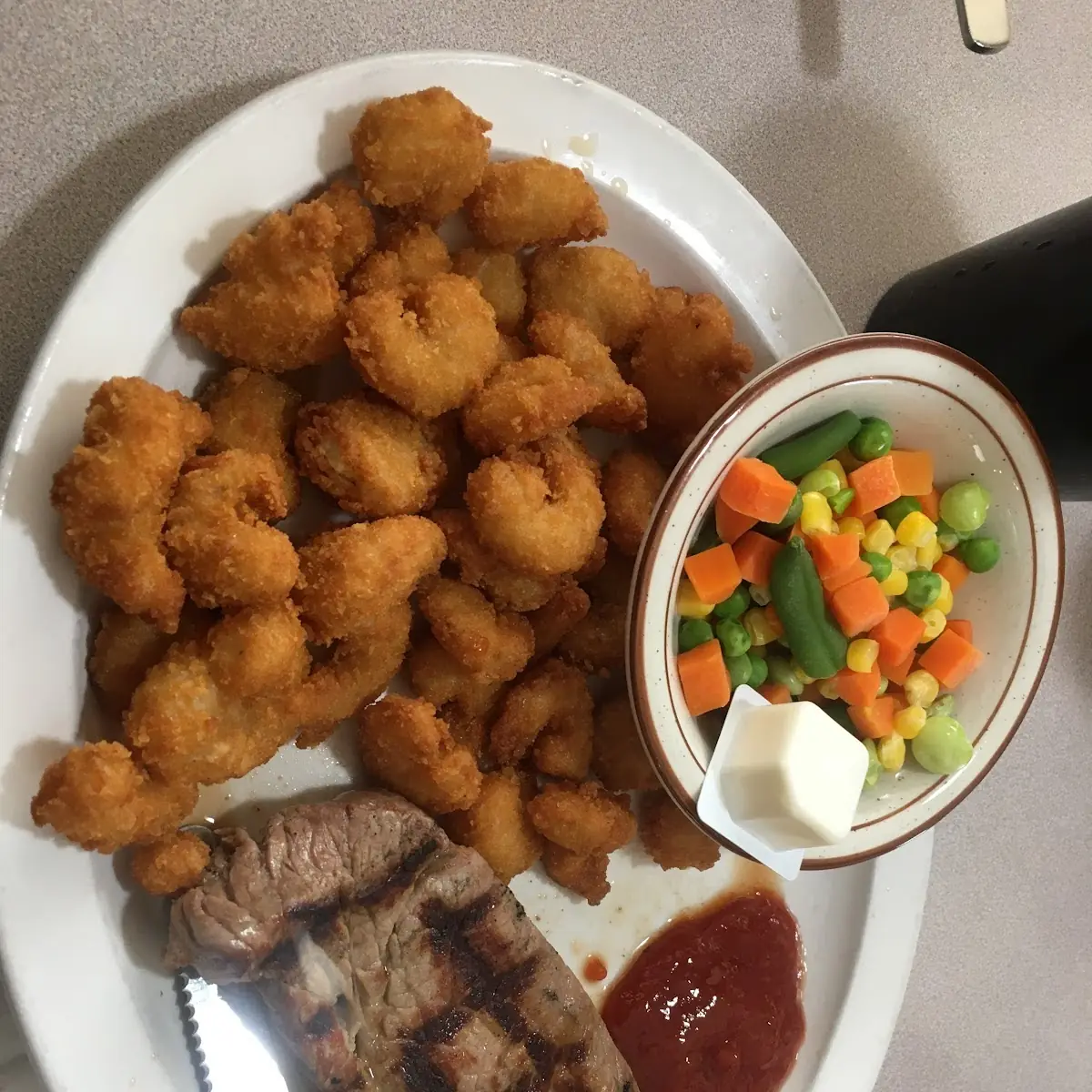 Steak and Shrimp