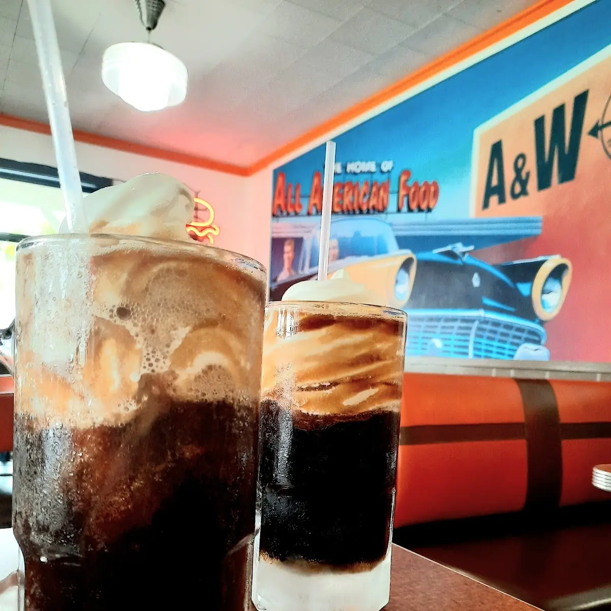 Large Root Beer Float