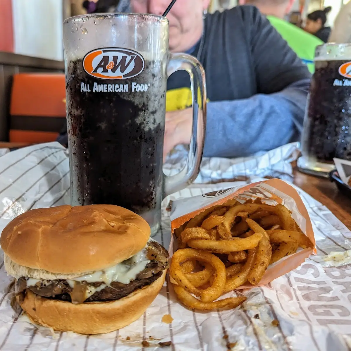 Mushroom Onion Burger