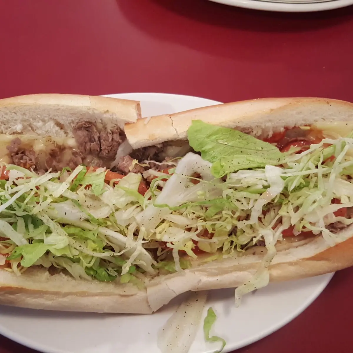 Philly Cheese Steak Hoagie