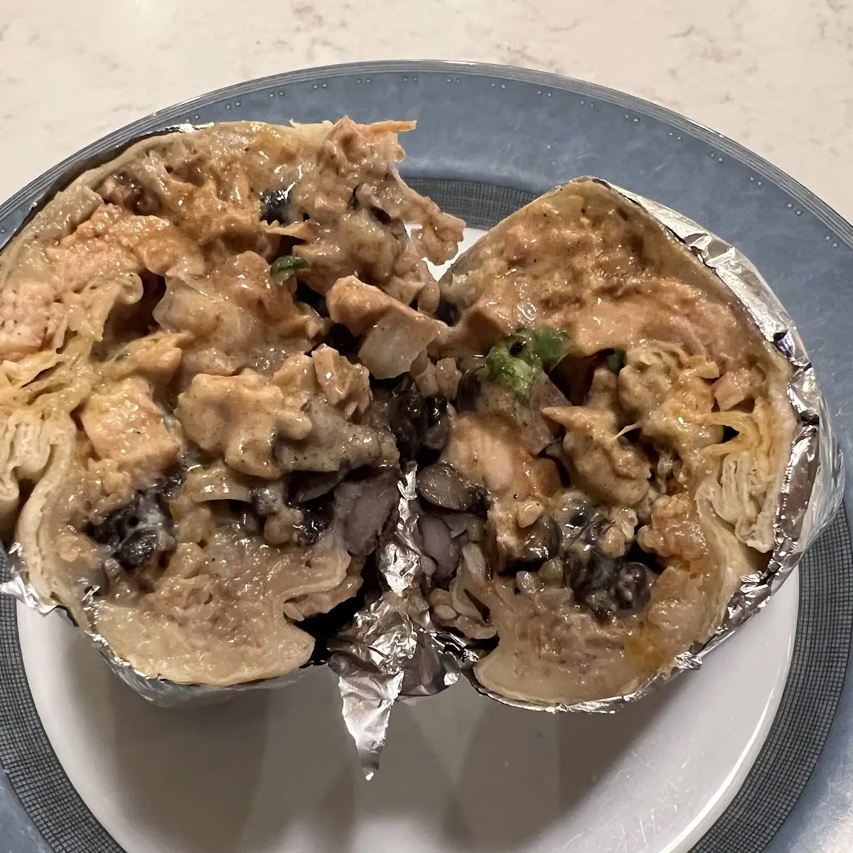 Deluxe Chicken Burrito