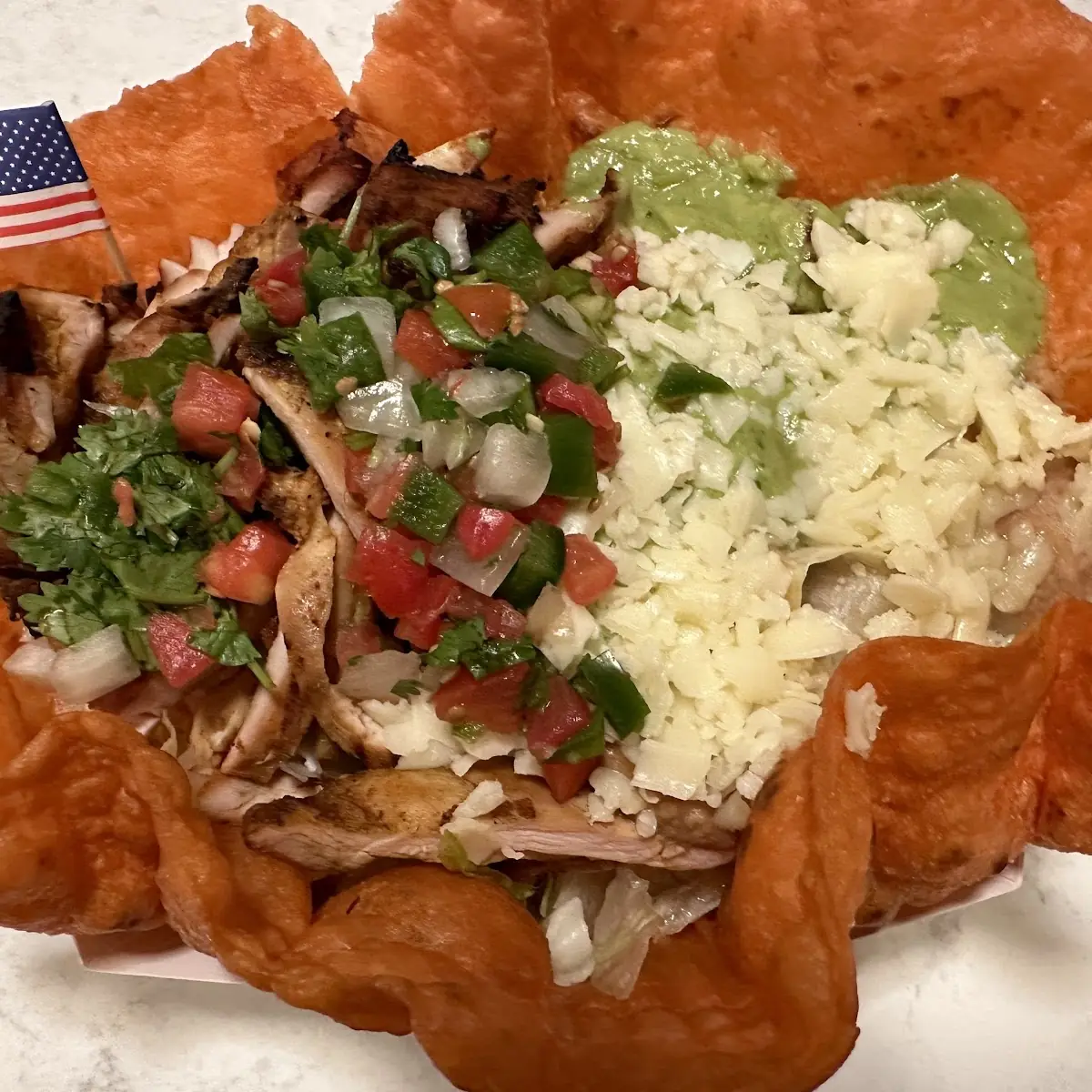 Grilled Chicken Taco Salad