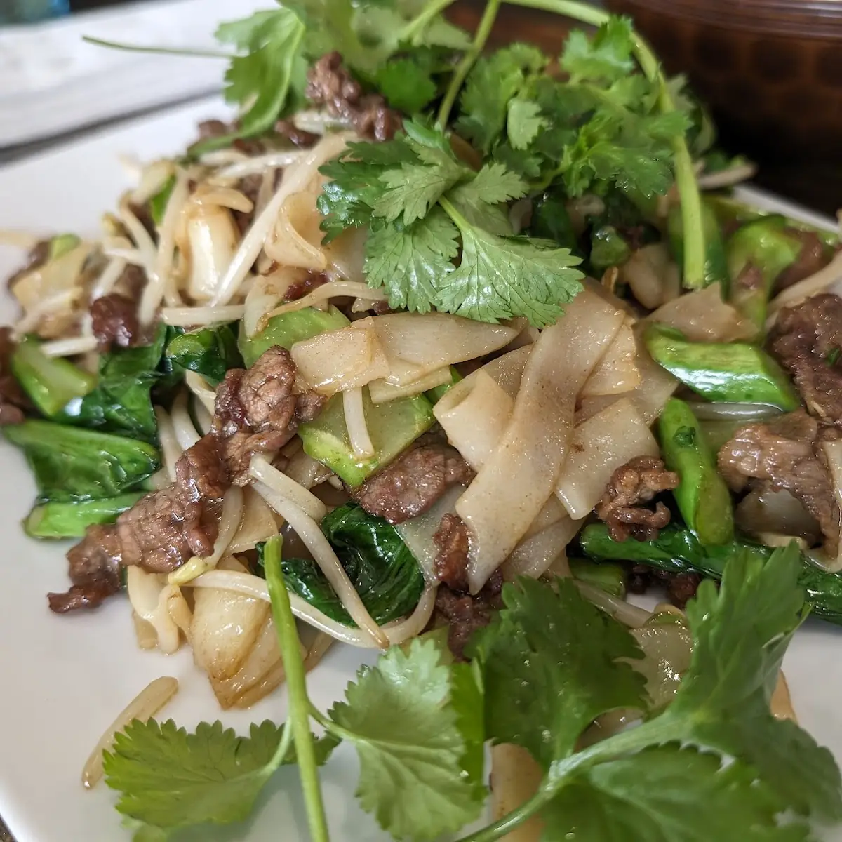 Fried Flat Rice Noodles