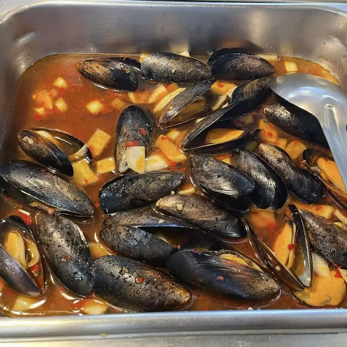 Mussels with Black Bean Sauce