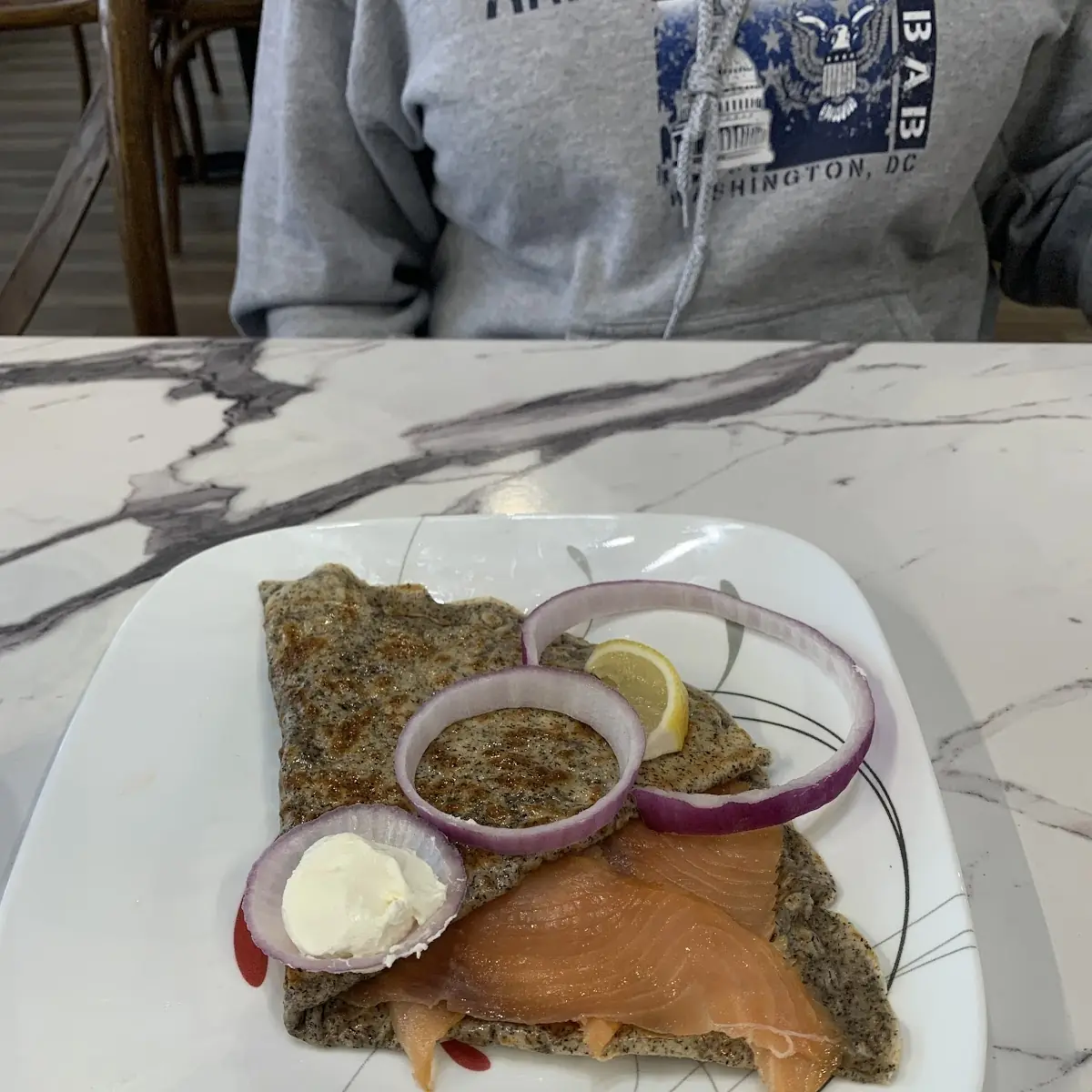 Salmon Crepe