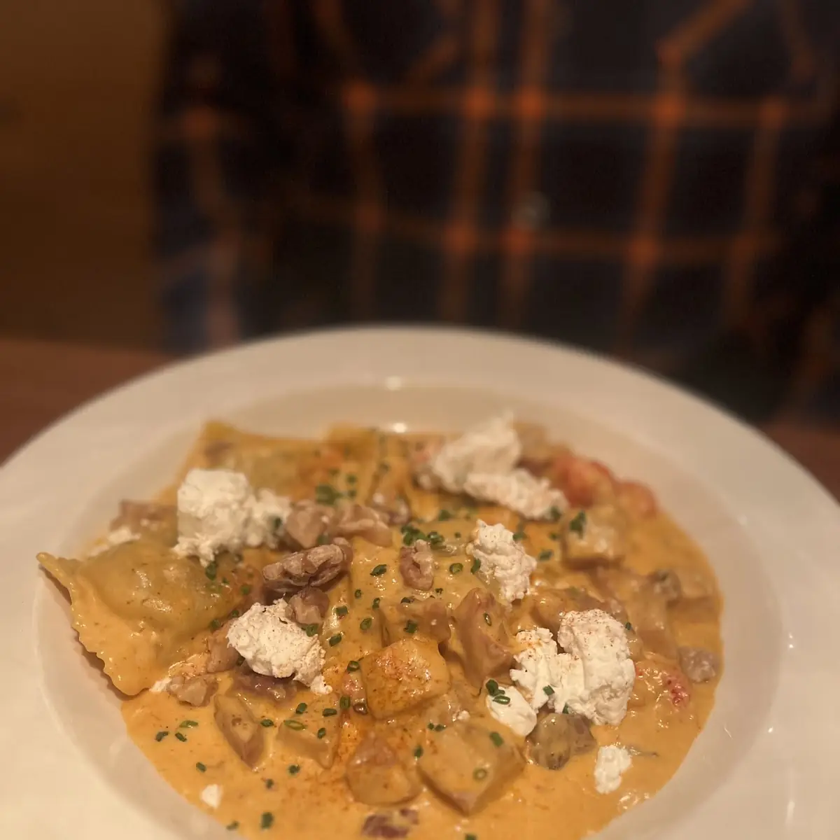 Sweet Potato Ravioli