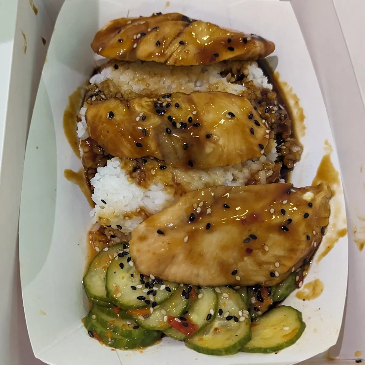 Honey Teriyaki Salmon