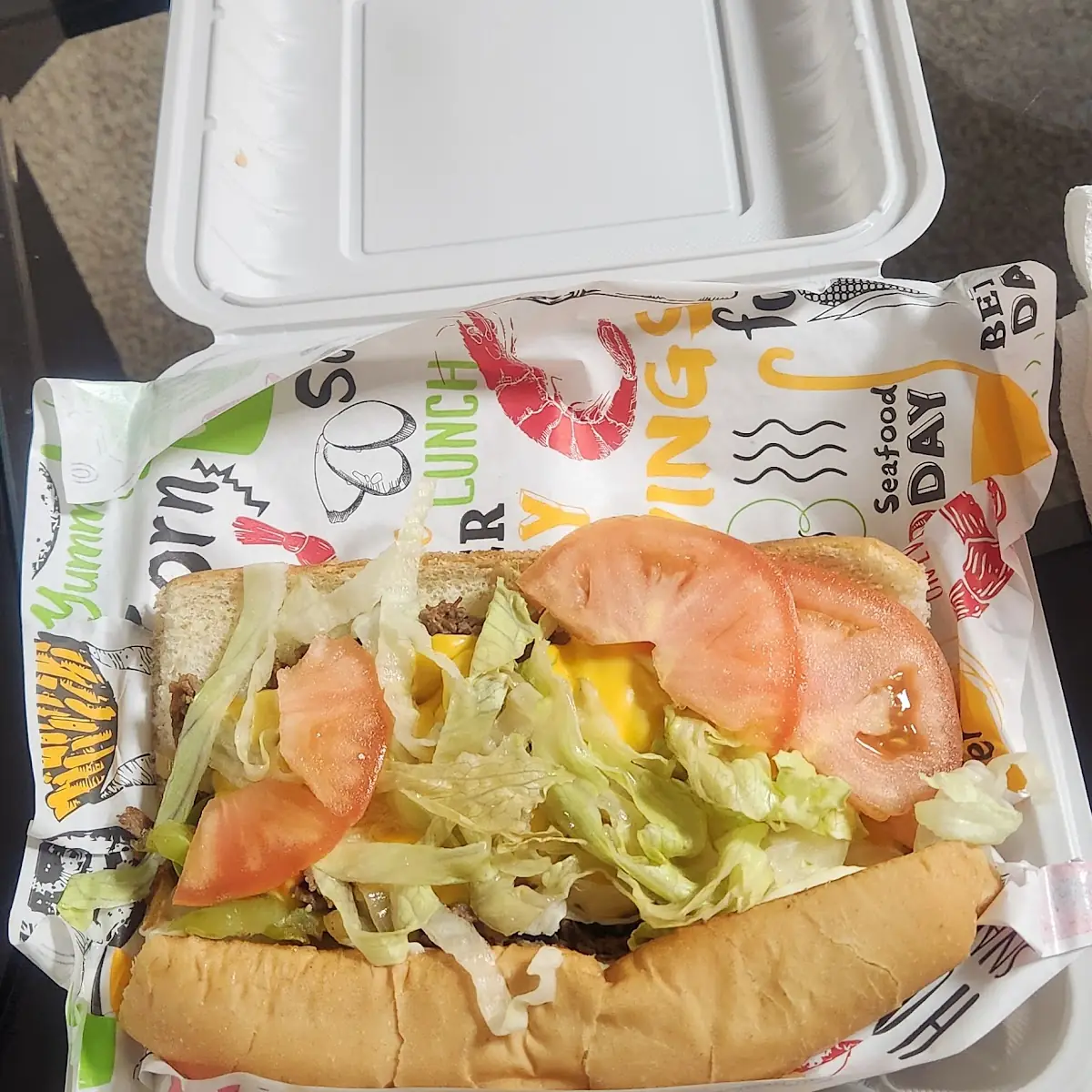 Philly Cheesesteak Sandwich