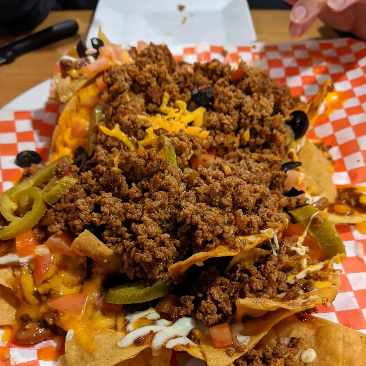 Beef Nachos Supreme