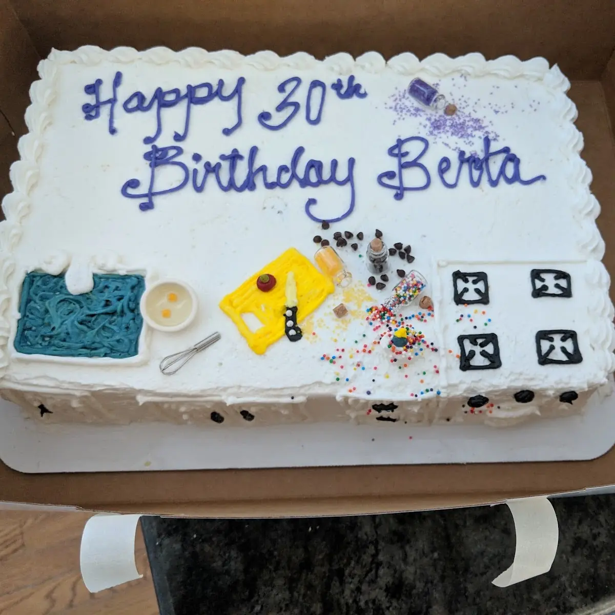 Birthday Cake They Made
