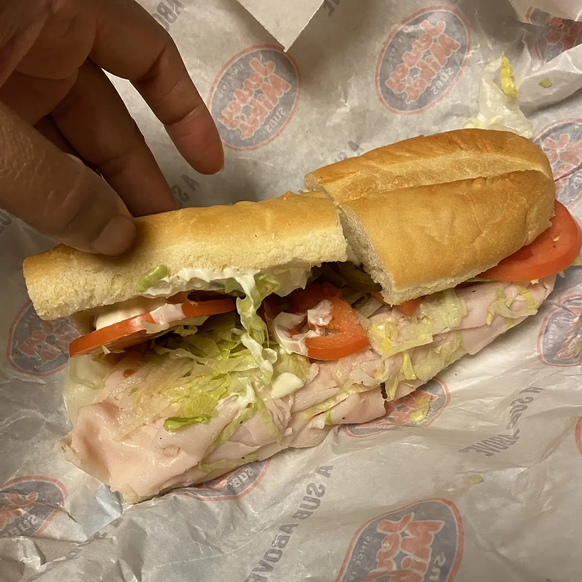 Turkey and Cheese Sub