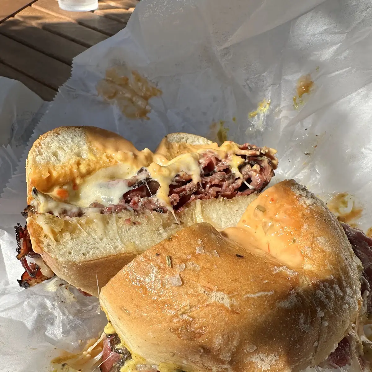 Pastrami Egg & Cheese
