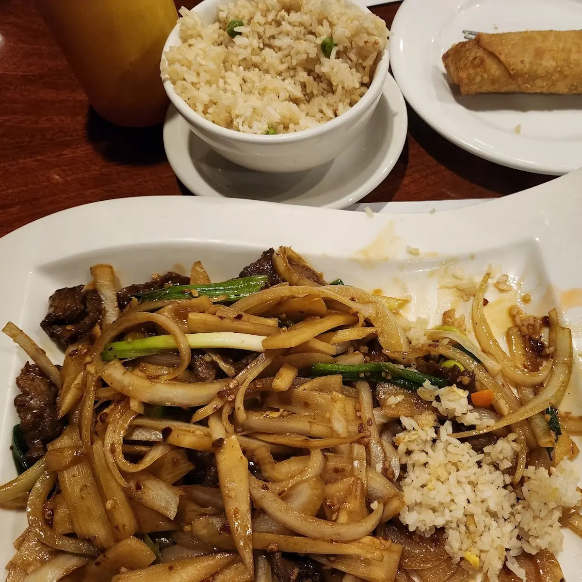 Mongolian Beef and Noodles