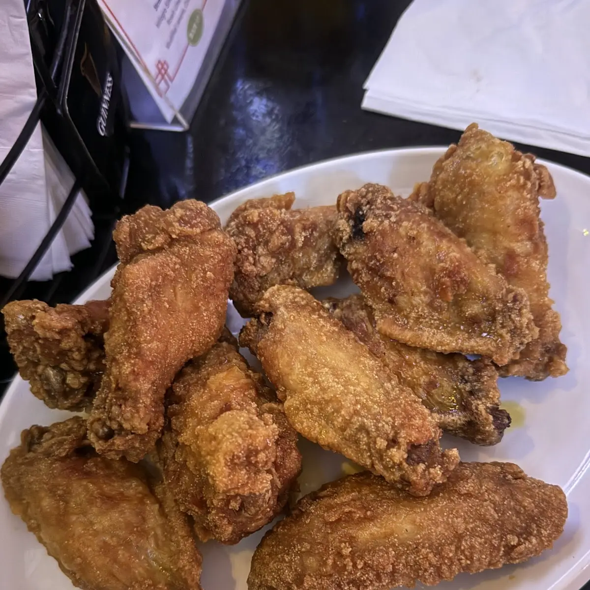 Wings with Mango Habanero Sauce