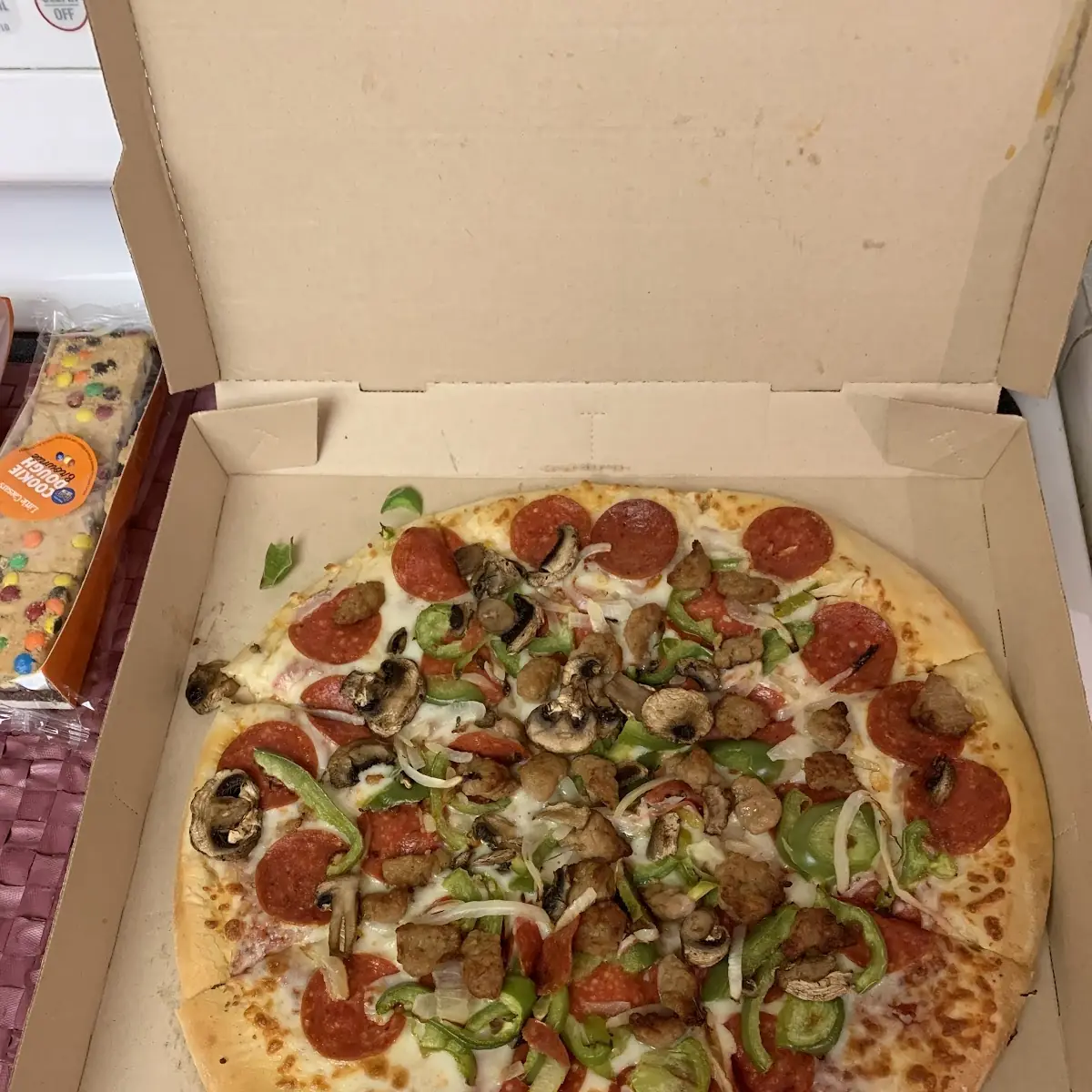 Supreme Thin Crust Pizza