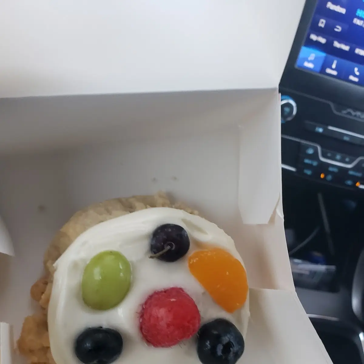 Sugar Cookie with Fruit