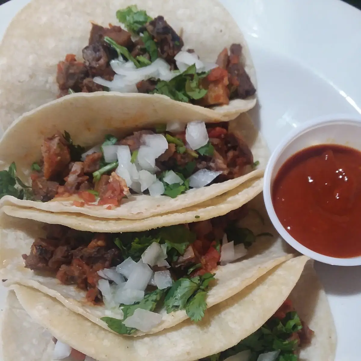 Beef Tongue Soft Taco