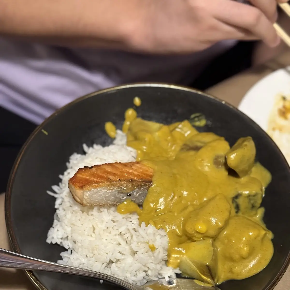 Yellow Curry w Rice