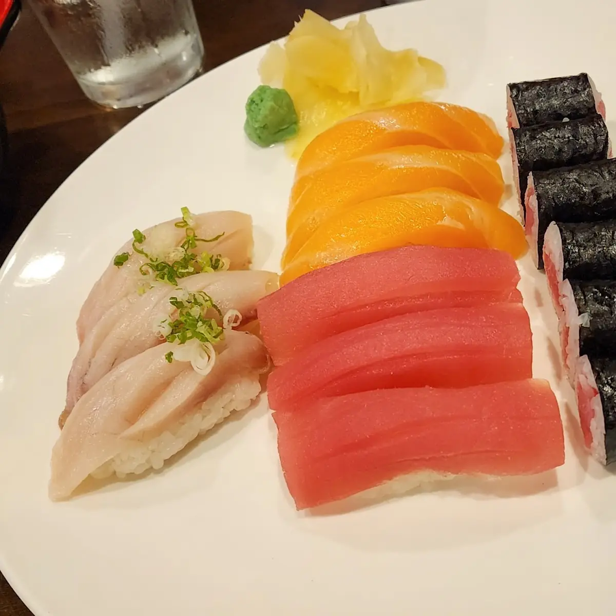 Tri-Color Sushi Entree
